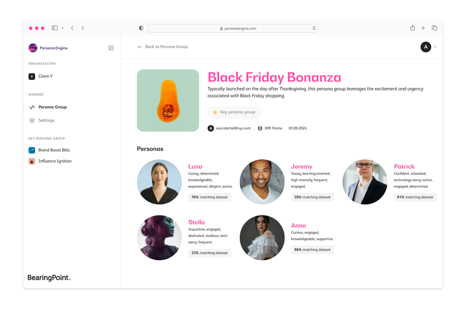 Persona Engine - Transform Your Customer Engagement | BearingPoint ...