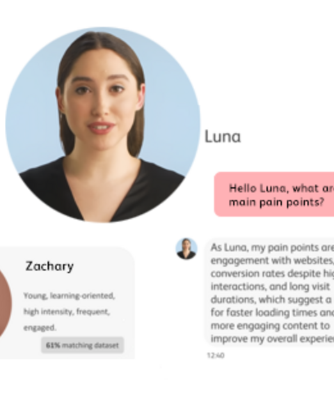 An interactive representation of your customer base